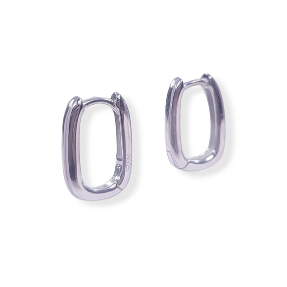 Vintage Style Commute Square Plating Sterling Silver 18k Gold Plated Earrings - Picture 4 of 5